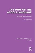 Study of the Acooli Language