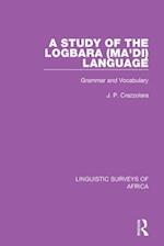 A Study of the Logbara (Ma''di) Language