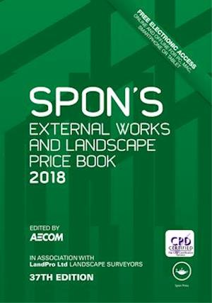 Spon's External Works and Landscape Price Book 2018