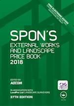 Spon's External Works and Landscape Price Book 2018