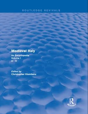 Routledge Revivals: Medieval Italy (2004)