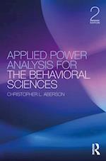 Applied Power Analysis for the Behavioral Sciences