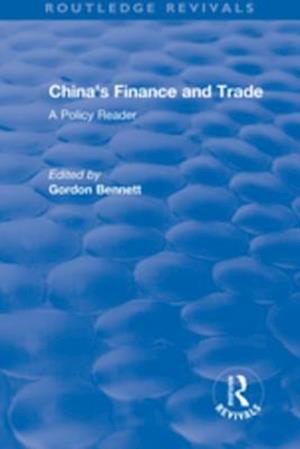 Reival: China's Finance and Trade: A Policy Reader (1978)