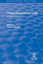 Reival: China's Finance and Trade: A Policy Reader (1978)