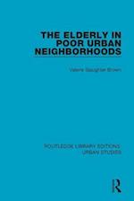 Elderly in Poor Urban Neighborhoods