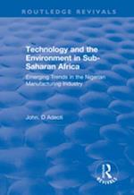 Technology and the Environment in Sub-Saharan Africa
