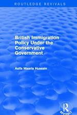 Revival: British Immigration Policy Under the Conservative Government (2001)