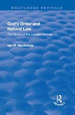 God's Order and Natural Law