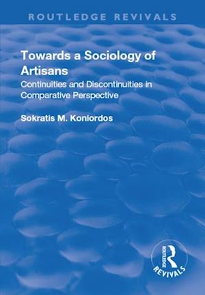 Towards a Sociology of Artisans