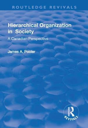 Hierarchical Organization in Society