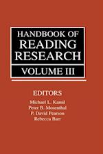 Handbook of Reading Research, Volume III