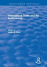 International Trade and the Environment