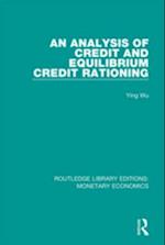 Analysis of Credit and Equilibrium Credit Rationing