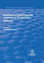 Building and Sustaining the Capacity for Social Policy Reforms