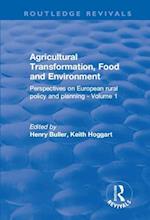 Agricultural Transformation, Food and Environment