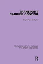 Transport Carrier Costing