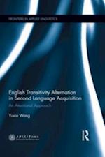 English Transitivity Alternation in Second Language Acquisition: an Attentional Approach