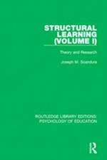 Structural Learning (Volume 1)