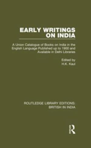 Early Writings on India