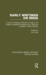 Early Writings on India