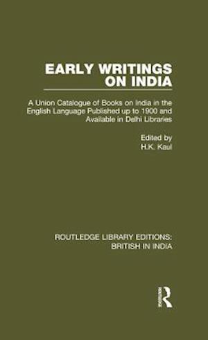 Early Writings on India