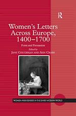 Women's Letters Across Europe, 1400-1700