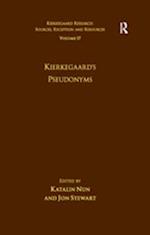 Volume 17: Kierkegaard''s Pseudonyms