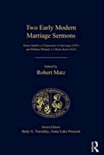 Two Early Modern Marriage Sermons