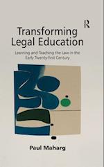 Transforming Legal Education