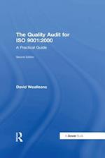 The Quality Audit for ISO 9001:2000