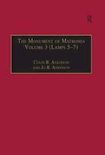 The Monument of Matrones Volume 3 (Lamps 5–7)