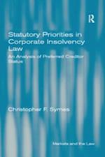 Statutory Priorities in Corporate Insolvency Law