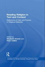 Reading Religion in Text and Context