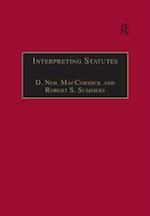 Interpreting Statutes