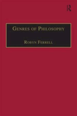 Genres of Philosophy