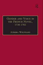 Gender and Voice in the French Novel, 1730 1782
