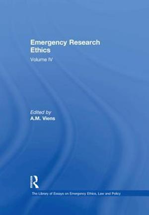 Emergency Research Ethics