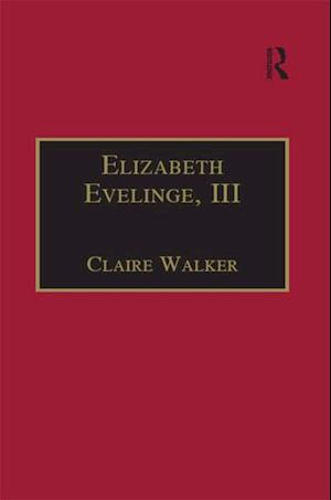 Elizabeth Evelinge, III