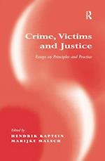 Crime, Victims and Justice