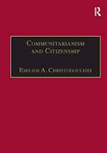 Communitarianism and Citizenship