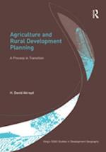 Agriculture and Rural Development Planning