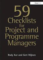 59 Checklists for Project and Programme Managers