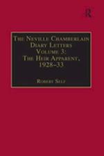 Neville Chamberlain Diary Letters