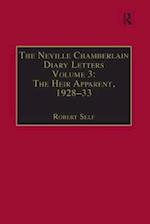 Neville Chamberlain Diary Letters