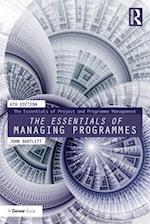 The Essentials of Managing Programmes