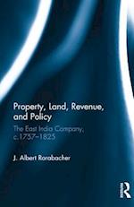 Property, Land, Revenue, and Policy