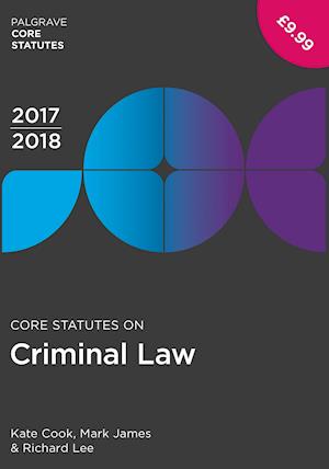 Core Statutes on Criminal Law 2017-18