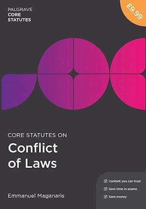 Core Statutes on Conflict of Laws