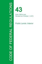 Code of Federal Regulations Title 43, Volume 2, October 1, 2015