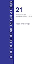 Cfr 21, Parts 200 to 299, Food and Drugs, April 01, 2016 (Volume 4 of 9)